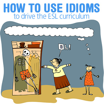 Is He Mad About or Mad At Me? How to Use Idioms to Drive the ESL Curriculum