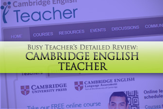 Cambridgeenglishteacher.org: BusyTeacher's Detailed Review