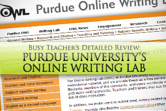 Purdue Universitys Online Writing Lab: BusyTeacher's Detailed Review