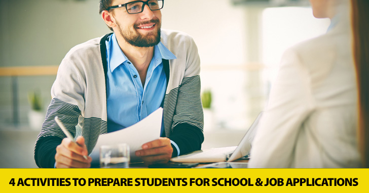 Youre Hired! 4 Activities to Prepare Students for School and Job Applications