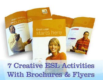 What You Can Do with Brochures and Flyers: 7 Creative ESL Activities