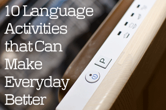 10 Language Activities that Can Make Everyday Better
