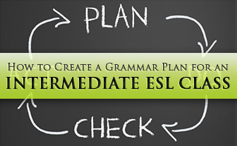 How to Create a Grammar Plan for an Intermediate ESL Class