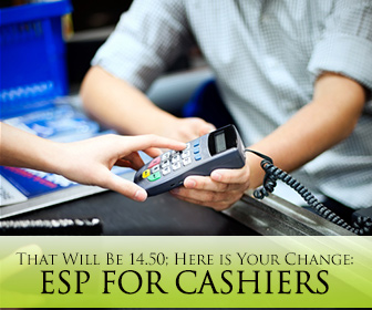 That Will Be 14.50; Here is Your Change: ESP for Cashiers