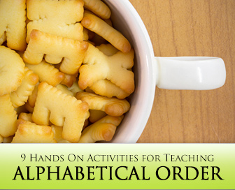 As Easy as ABC: 9 Hands On Activities for Teaching Alphabetical Order