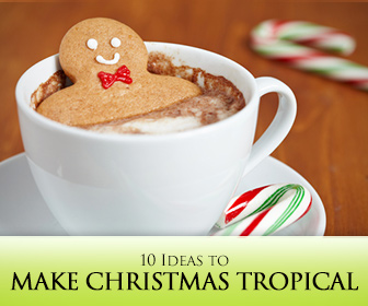 I�m Dreaming of a Green Christmas! 10 Ideas to Make Christmas Tropical