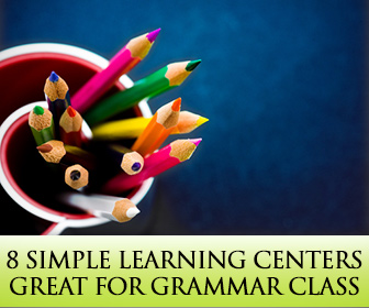 8 Simple Learning Centers Great for Grammar Class