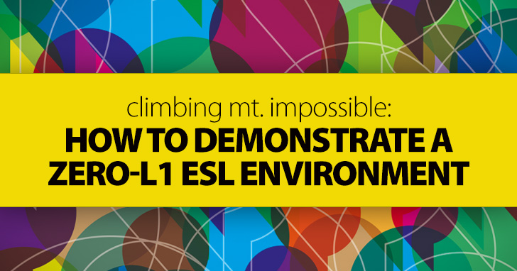 Climbing Mt. Impossible: How to Demonstrate a Zero-L1 ESL Environment