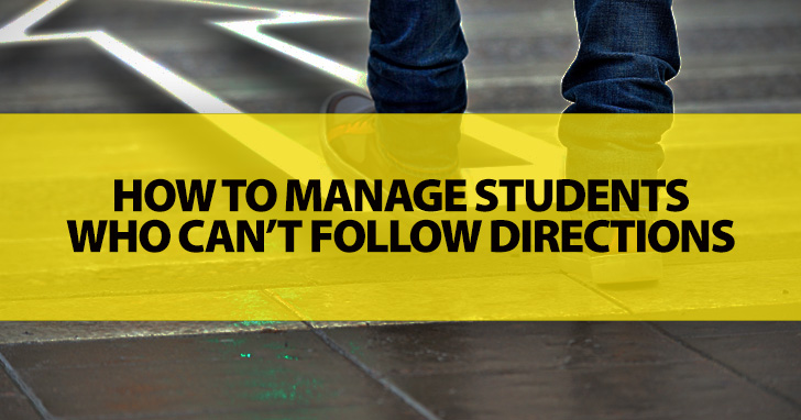 I Handwrote the Paper, Changed the Topic, and Posted It on Facebook: Managing Students Who Can�t Follow Directions