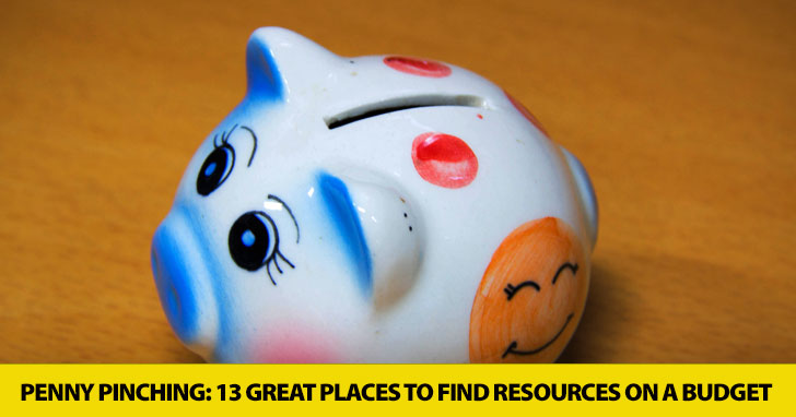 Penny Pinching: 13 Great Places to Find Resources on a Budget