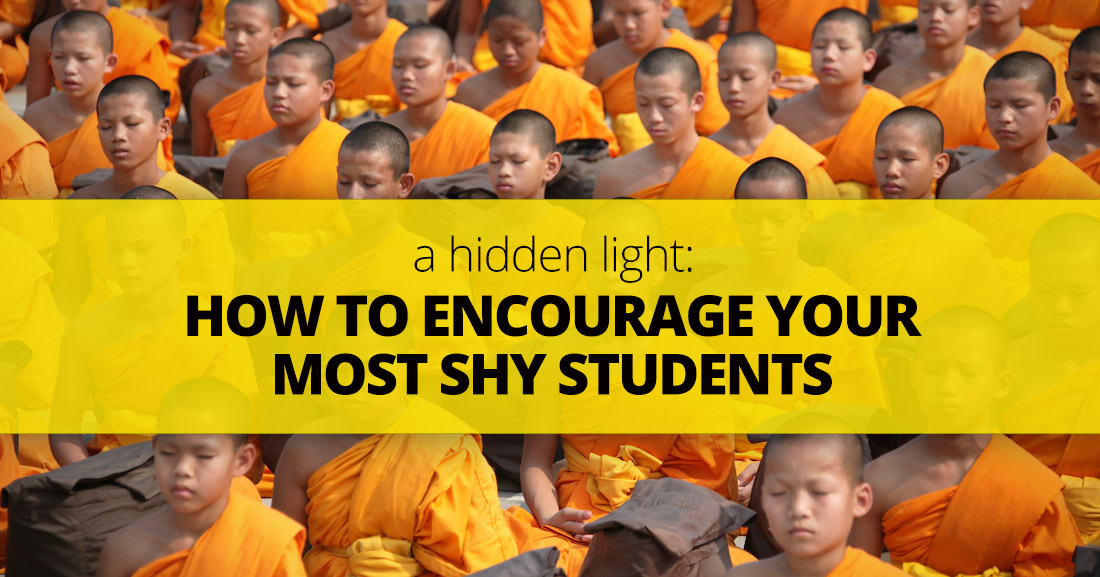 A Hidden Light: How to Encourage Your Most Shy Students