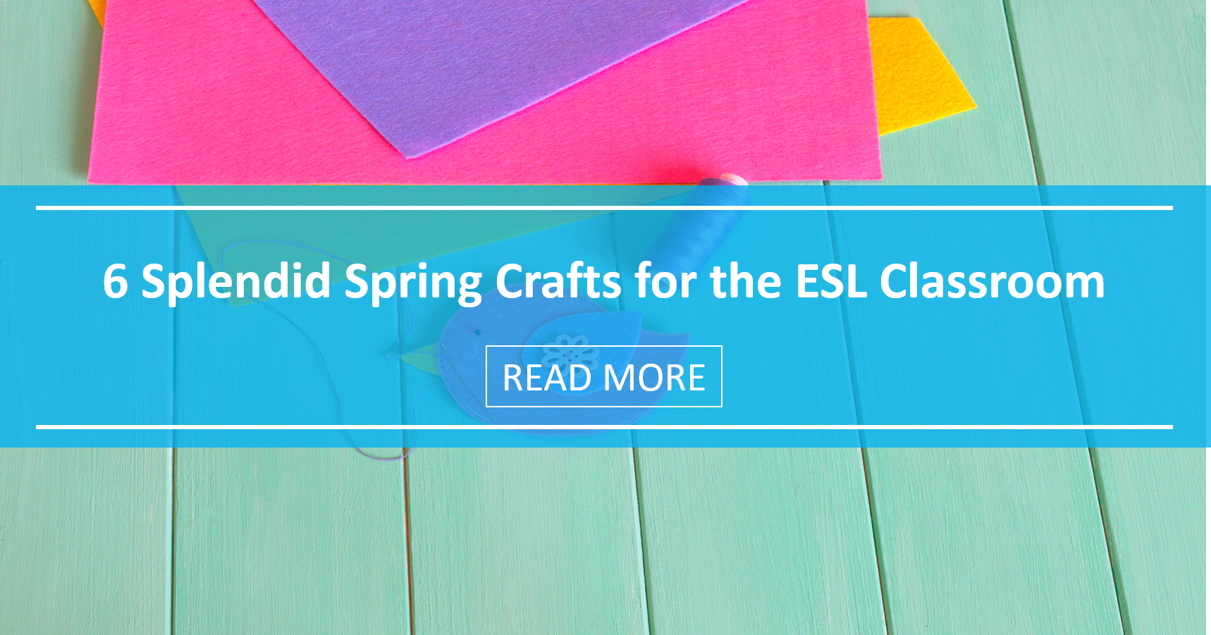 6 Splendid Spring Crafts for the ESL Classroom
