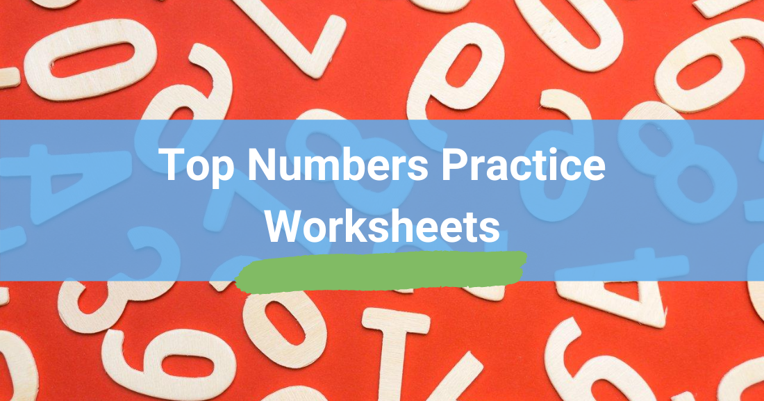 Numbers Practice Worksheets - Counting & Writing Practice
