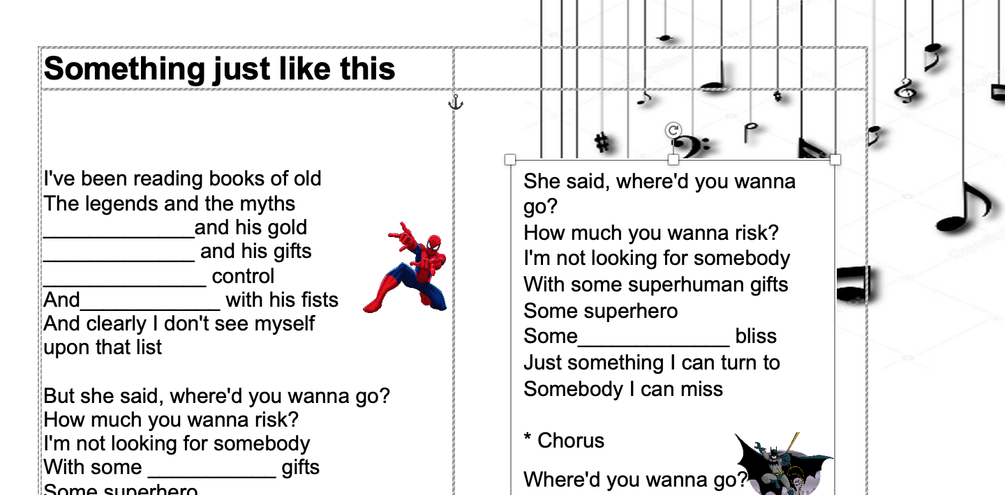 Something just like this - ESL worksheet by terrats